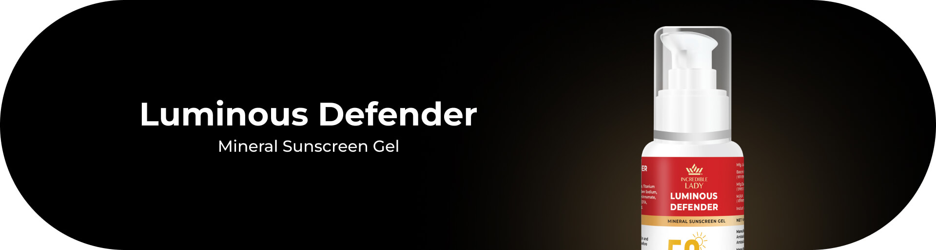 luminous defender sunscreen gel luminous defender sunscreen gel