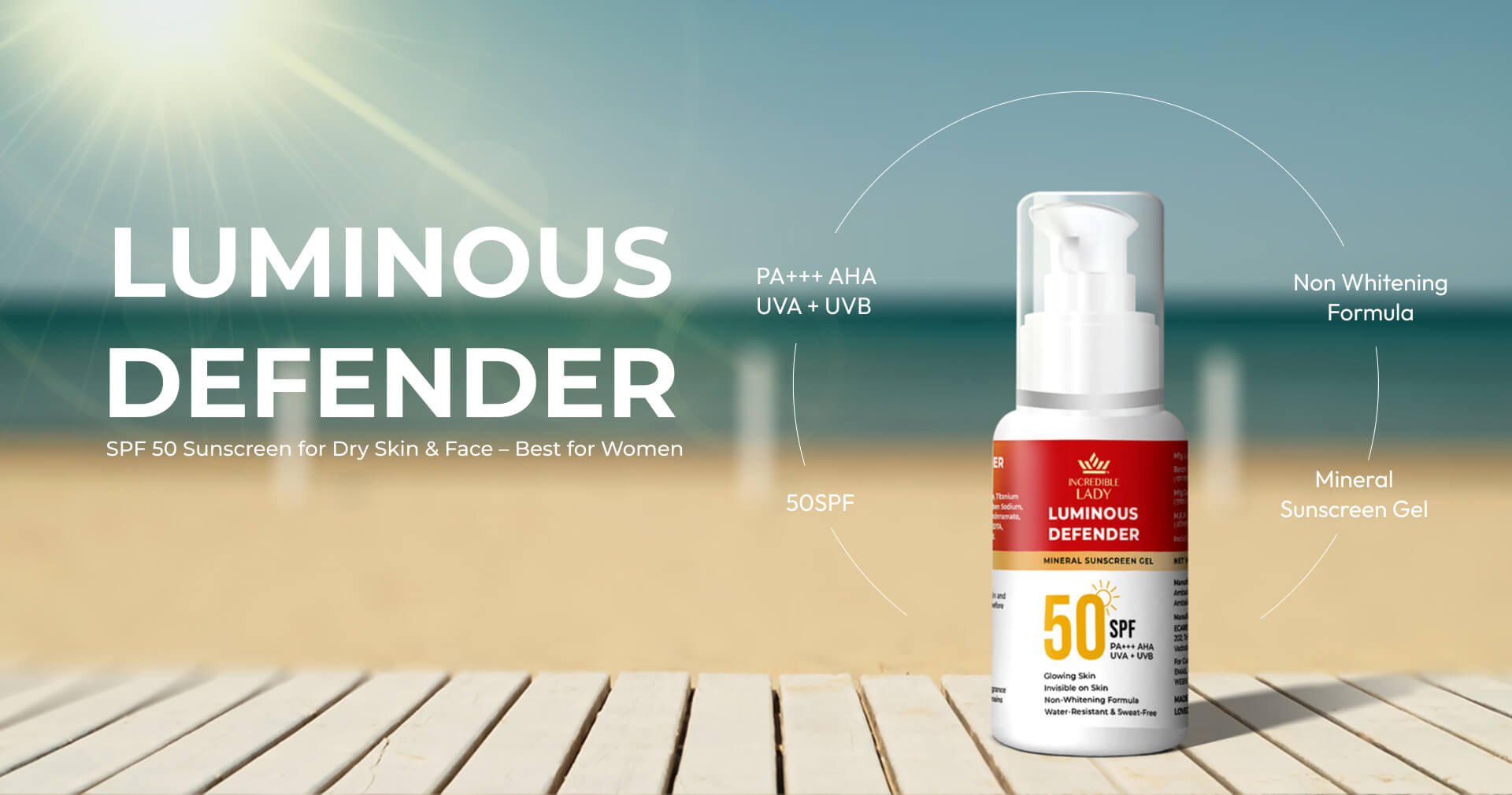 LUMINOUS DEFENDER SUNSCREEN